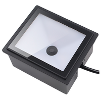 Module de scanner de code QR pour kiosque tourniquet USB Symcode MJ-340, scanner de code-barres 2D à montage fixe, 300 scans/s, capteur CMOS, SDK, noir, en stock
