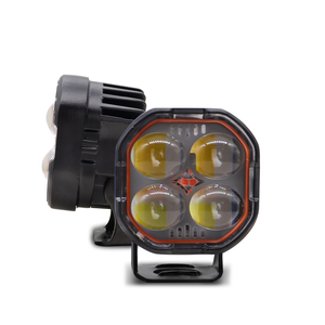 Lampe LELANPU, phare lumineux Owl, <span class=keywords><strong>clignotant</strong></span>, accessoires pour moto, systèmes d'éclairage, projecteur LED en aluminium pour moto - Product Image 1