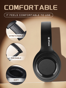NEEXXT M1 Auriculares de montaje en cabeza inalámbricos Cancelación de ruido Auriculares sobre la oreja Auriculares con cable Gaming Fone con micrófono para <span class=keywords><strong>PC</strong></span> - Product Image 2