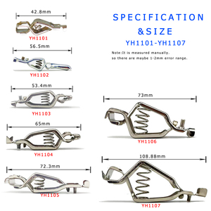 Bán buôn Cá Sấu kẹp cá sấu miệng kẹp kim loại 50 amp Alligator <span class=keywords><strong>clip</strong></span> cho kết nối với cáp pin kẹp cá sấu - Product Image 5