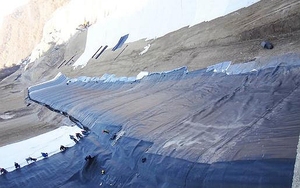 Màu Đen Không Thấm Nước Pond Liner Nuôi Trồng Thủy Sản <span class=keywords><strong>LDPE</strong></span> HDPE Màng Địa Kỹ Thuật Trong CuộN - Product Image 6