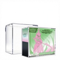 Boîte de Présentation Acrylique Recyclable pour Elite Trainer Box (ETB) UPC BB Yugioh Display Poke S TCG Ultra Premium Collection Japanese Booster Box Case