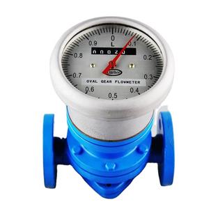 ダルホル高粘度0.2%機械式カウンターオーバルギア流量計ディーゼル燃料流量計ガソリン油圧流量計 - Product Image 1