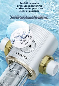 เครื่องกรองตะกอนแบบหมุนทั้งบ้าน สแตนเลส 316L อายุการใช้งาน 5 ปี ไหลแรง 6000 ลิตร/ชั่วโมง ใช้ซ้ำได้ ป้องกันการอุดตัน สำหรับใช้ในครัวเรือน - Product Image 3