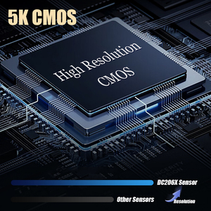 กล้องวินเทจสไตล์มืออาชีพ ซูมออปติคอล โฟกัสอัตโนมัติ วิดีโอ 5K UHD สำหรับวิดีโอบล็อก กล้องเลนส์คู่ ไฟแฟลช กล้อง 5K - Product Image 5