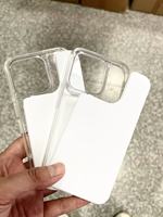 Coques de Téléphone Portable Haute Transparence en TPU pour iPhone 12 13 14 15 16, Impression par Transfert Thermique et Impression UV