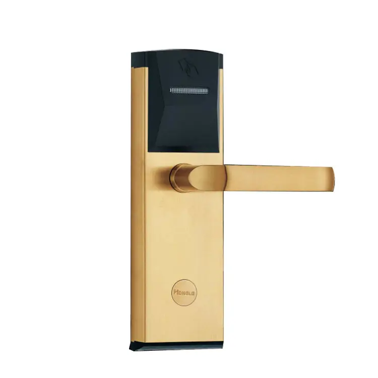 High-quality Smart Rfid Hotel Lock System, Smart Hotel Door Lock System Price, Rf Card Electronic Door Handle Lock 100 Sets ELA
