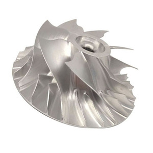 Fabricante de Impulsores de Acero Inoxidable Mecanizados por CNC para Bombas Centrífugas, Compresores y Sopladores, Pieza de Mecanizado Personalizada de 5 Ejes No Estándar - Product Image 6