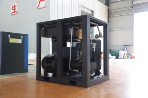 เครื่องอัดอากาศแบบสกรูเงียบ45KW 240CFM เครื่องอัดอากาศระบบ <span class=keywords><strong>MAM</strong></span> ควบคุม860ความเร็วคงที่ที่ดีที่สุดสำหรับน้ำมันหล่อลื่น - Product Image 5
