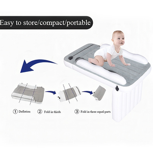 Convenient Inflatable <strong>Travel</strong> <strong>Bed</strong> for Toddlers Fly <strong>Travel</strong> Kids <strong>Bed</strong> Fits Most Airplane Seats Portable Toddler Airplane <strong>Bed</strong> - Product Image 6