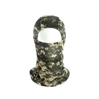 Masque facial camouflage d'extérieur léger, à séchage rapide, coupe-vent, pour sports d'hiver, cyclisme, randonnée, course à pied