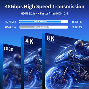 Conmutador <span class=keywords><strong>HDMI</strong></span> 2.1 GC 8K 3 en 1, Hub Divisor <span class=keywords><strong>HDMI</strong></span> de 48 Gbps y 4K a 120 Hz con Cable Pigtail para PS5, Xbox, Monitor - Product Image 3