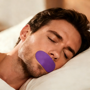 Leichtes Anti-Schnarch-Mundpflaster Atmungsaktive Schlafstreifen Hypoallergenes Klebeband für Erwachsene zur Verhinderung von Mundatmung - Product Image 1