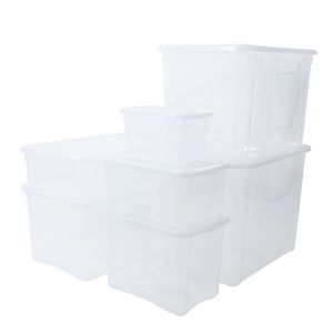 Caja de Almacenamiento Sólida Básica de 67 L, Contenedor de Plástico con Tapa para Organización del Hogar - Product Image 2