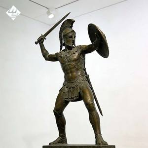 Escultura de Bronce de Gladiador Griego Antiguo, Decorativa, Grande, de Alta Calidad, Hermosa, Abstracta, para Exteriores - Product Image 1