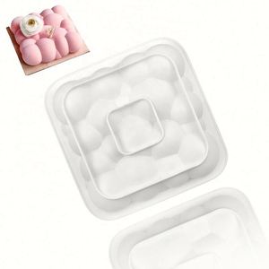 Moule en silicone personnalisé en forme de nuage unique pour base de gâteau DIY à domicile, outil de cuisson sans BPA, OEM/ODM - Product Image 1
