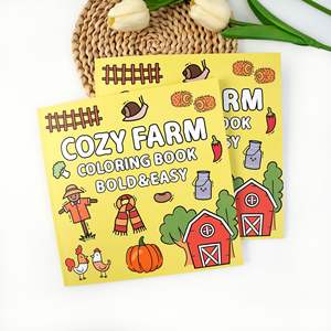 <span class=keywords><strong>Libro</strong></span> <span class=keywords><strong>de</strong></span> Colorear <span class=keywords><strong>de</strong></span> Granja con Diseños <span class=keywords><strong>de</strong></span> Vegetales, 40 Hojas <span class=keywords><strong>de</strong></span> Papel, Dibujos Animados y Graffiti para Niños Mayores <span class=keywords><strong>de</strong></span> 4 Años - Product Image 1