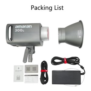 Luz de Video RGB Aputure <span class=keywords><strong>Amaran</strong></span> 300C con Montura Bowens, Softbox LightDome Mini SE para Grabación de Video y Fotografía en Exteriores - Product Image 2