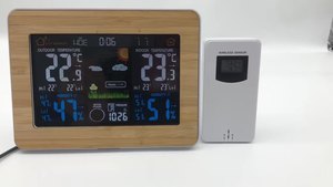 Réveil numérique LED de qualité supérieure pour étudiantes avec fonction de répétition, design moderne, ornement de bureau, veilleuse - Product Image 2