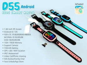 Thiết Kế Mới <span class=keywords><strong>Kid</strong></span> Thông Minh Đồng Hồ 2025 4G Android GPS Tracker Không Thấm Nước Thiết Bị Theo Dõi SOS D55 Thông Minh Đồng Hồ Với Trò Chơi - Product Image 3