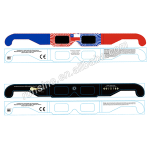 Gafas de <span class=keywords><strong>eclipse</strong></span> <span class=keywords><strong>solar</strong></span> de papel impresas personalizadas al por mayor más populares 2025 - Product Image 5