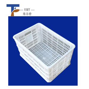 China manufacturer hot nestable and stackable plastic harvest agriculture crate
