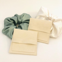 Pochette à bijoux personnalisée en microfibre avec logo Emballage de qualité supérieure pour colliers et cadeaux pour boîtes à bijoux