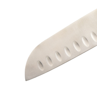 Couteau à sushi lame en acier, ustensile de cuisine japonais à lame de 6.7 pouces manche en acier inoxydable 3Cr13 couteaux de cuisine