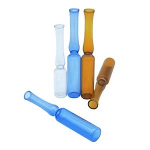 Ampollas Desechables de 1 ml, 2 ml, 3 ml, 5 ml, 10 ml, Ampolla Médica Tubular Transparente Ámbar, Frasco de Vidrio Delgado Rompible para Inyección - Product Image 3