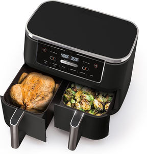 Freidora de Aire Grande con Pantalla LED, Freidora de Aire Doble, Fácil de Limpiar, Freidora de Aire Eléctrica de Alta Calidad de 1700w - Product Image 1