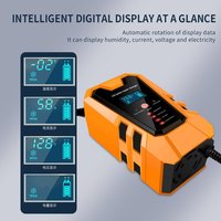 Best-seller mondial 12v 6a 12v 10a Chargeur de batterie de réparation de voiture à impulsions intelligentes Sélection d'apparences multiples Chargeur 12v