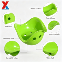 Coque de chaise pour enfants en plastique PP sur mesure, pièces moulées par injection, accessoire de chaise pour mobilier enfant, OEM ODM, couleur personnalisée