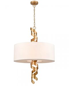 Lámpara colgante rústica Retro de hierro dorado con diseño Industrial Vintage, 90 bombillas incandescentes para restaurante, sala de estar - Product Image 6