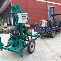 Machine de Forage Électrique Portable pour Puits d'Eau Souterrains de 120 m