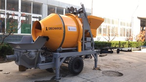 Bomba Mezcladora de Concreto JBT40-11R de <span class=keywords><strong>40m</strong></span>³/h con Motor Diésel para Construcción de Edificios - Product Image 3