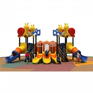 Moettry二手日托游乐场设备，带管状滑梯，适用于学龄前婴儿公园外部