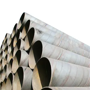 3PE/Bitumen coated Spiral pile steel pipe