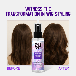 Wig Styling semprot perlindungan panas Frizz-Control Detangling rambut ekstensi sintetis rambut manusia perawatan Wig semprot - Product Image 3