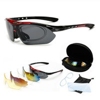 Sports de plein air coupe-vent protection des yeux en plastique parasol lunettes de soleil masque équitation équipement de protection