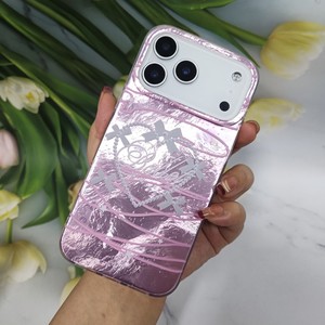 Funda Protectora para Teléfono con Diseño de Leopardo, Estrellas y Cerezas con Lámina Holográfica para <span class=keywords><strong>iPhone</strong></span> 17 Pro Max 16 15 14 13 12 <span class=keywords><strong>11</strong></span> Samsung Redmi - Product Image 3