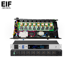 Sistema de Sonido DJ Profesional PK-100 Plateado de 8 Canales, Controlador de DJ, Fuente de Alimentación de Audio de 12 Voltios, Secuenciador - Product Image 1