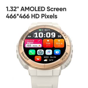 <span class=keywords><strong>Smartwatch</strong></span> K73 per il monitoraggio del ciclo femminile, display AMOLED da 1,32 pollici, chiamate, <span class=keywords><strong>smartwatch</strong></span> sportivo da donna, rosa e blu - Product Image 4