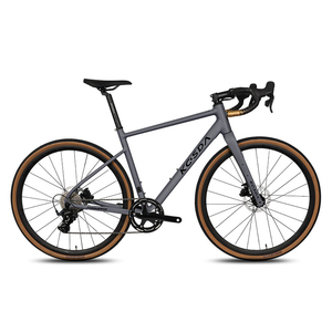 Bicicletta da <span class=keywords><strong>Strada</strong></span> con Forcella in Carbonio, 9 Velocità, Freni a Disco, Telaio in Lega di Alluminio, Forcella Rigida Ultra-leggera <span class=keywords><strong>per</strong></span> Uomo e Donna, <span class=keywords><strong>Strada</strong></span>/Fuoristrada - Product Image 3
