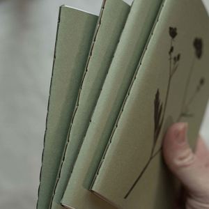 Carnet A5 en cuir à couverture rigide pour étudiants et bureau, idéal comme journal ou cadeau - Product Image 4