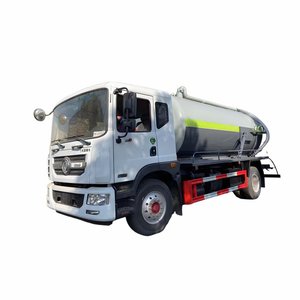 Factory Price Dongfeng 4X2 12000 Liters Vacuum Septic Truck for Sewer Cleaning Services - Product Image 1