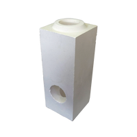 Brique de queue en corindon, brique ignifuge pour brûleur, brique pour coulée de lingots, utilisation pour la découpe/soudage, haute teneur en Al2O3