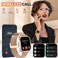 Smartwatch para Mujer SENBONO MK88 con Monitor de Sueño y Frecuencia Cardíaca, Datos de Ciclismo, Modo Multideporte y Rastreador, Reloj Deportivo Inteligente para Mujer para Exteriores