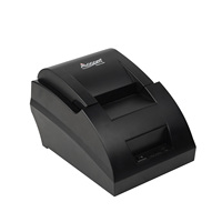 Imprimante thermique de reçus portable mini de bureau OMCOM OCPP-58H 58 mm USB POS Nano Imprimante Garantie 1 an Stock 50KM Petite note