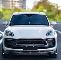 Nouveau Kit Carrosserie de Haute Qualité en Fibre de Carbone pour Macan 2022-2024 : Lame Avant, Jupes Latérales, Diffuseur Arrière, Spoiler et Pare-chocs Arrière – Amélioration du Design