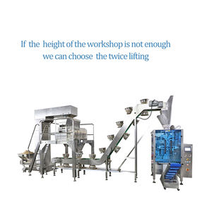 Cabezal de pesaje automático Vertical P32, Pembungkus Kerupuk, Envasadora Galletas para alimentos, incluye bolsa de etiquetado, película - Product Image 4